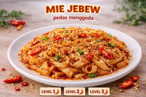 Mie Jebew Pedas Menggoda